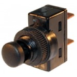 SWITCH PUSH BUTTON BLACK 16amp [228]