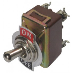 SWITCH TOGGLE [241] 30amp On-Off DPST