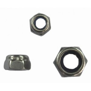 STAINLESS NYLOC NUT 6mm [10]