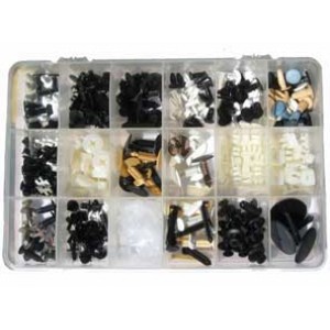 KIT PLASTIC TRIM CLIPS [300 pcs]