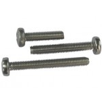 STAINLESS SCREW PAN 4mm x 25mm [10]