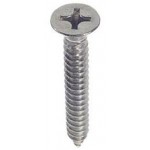 STAINLESS SCREW C/SUNK 4g x 13mm [10]